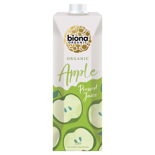 Biona Organic Pressed Apple Juice, 1L