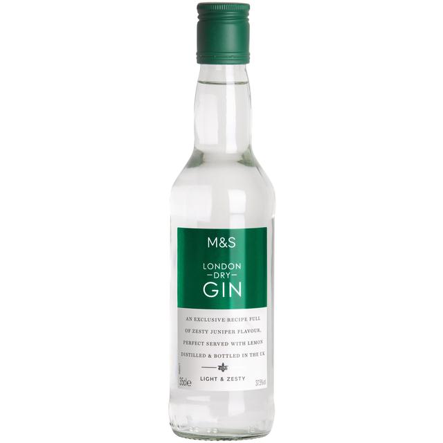 M & S London Dry Gin, 350ml