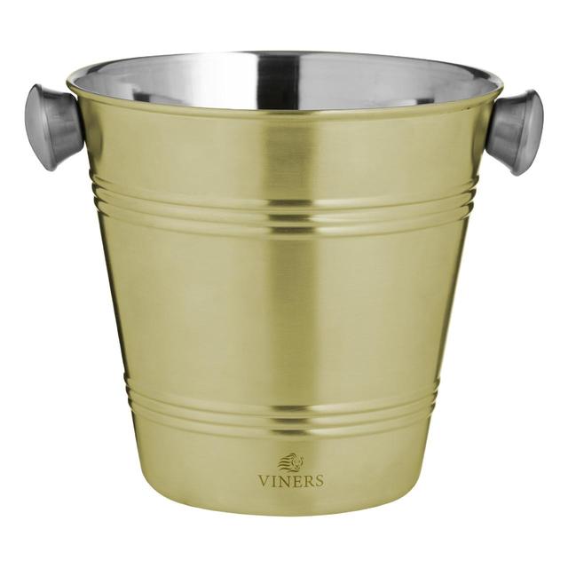 Viners Barware Gold Single Wall Ice Bucket