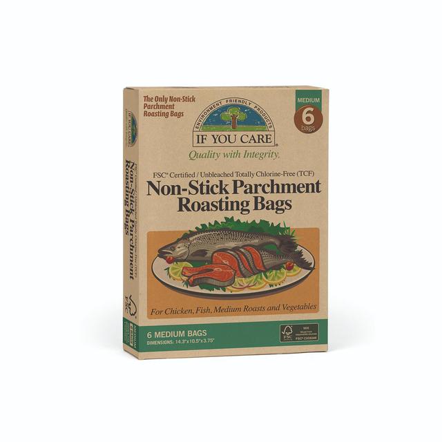 If You Care Non Stick Parchment Roasting Bags, 14.3"x10.5"x3.75"