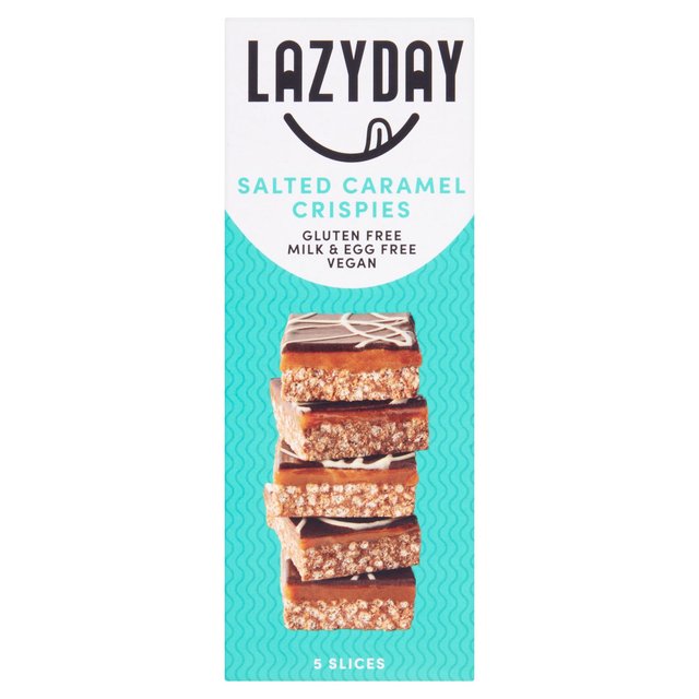 LAZYDAY Free From Salted Caramel Crispie Stacker, 150g