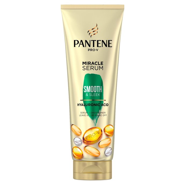 Pantene Smooth & Silky Miracle Serum Conditioner, 220ml