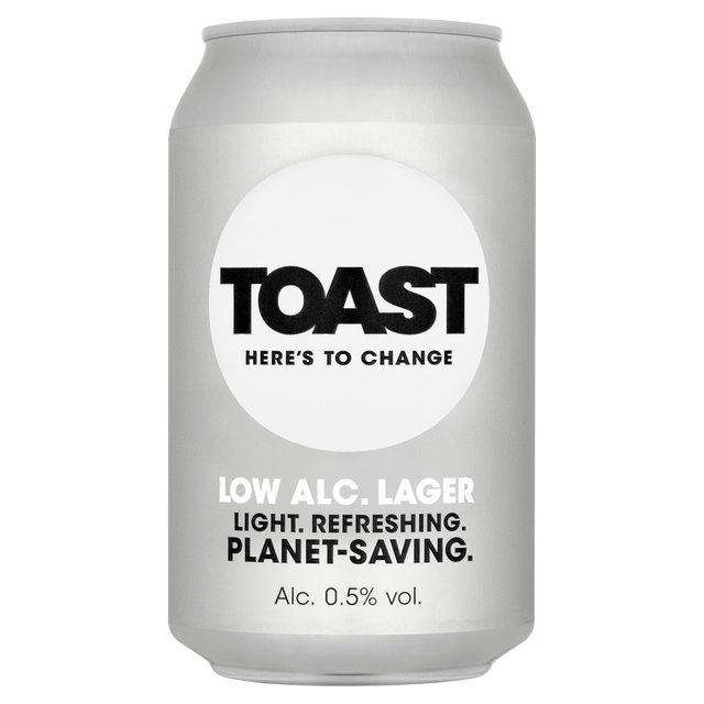 Toast Ale Low Alcohol Lager 0.5%, 330ml