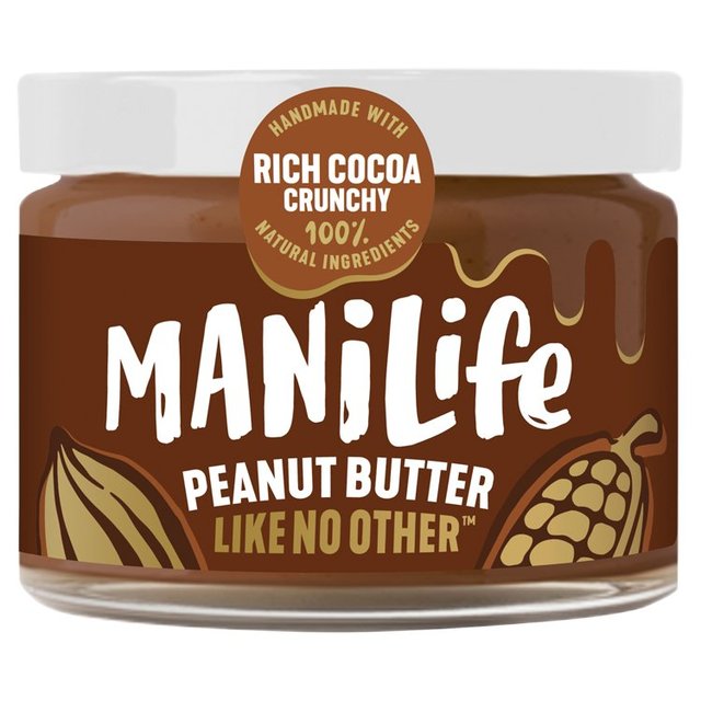 ManiLife Rich Cocoa Crunchy Peanut Butter, 800g