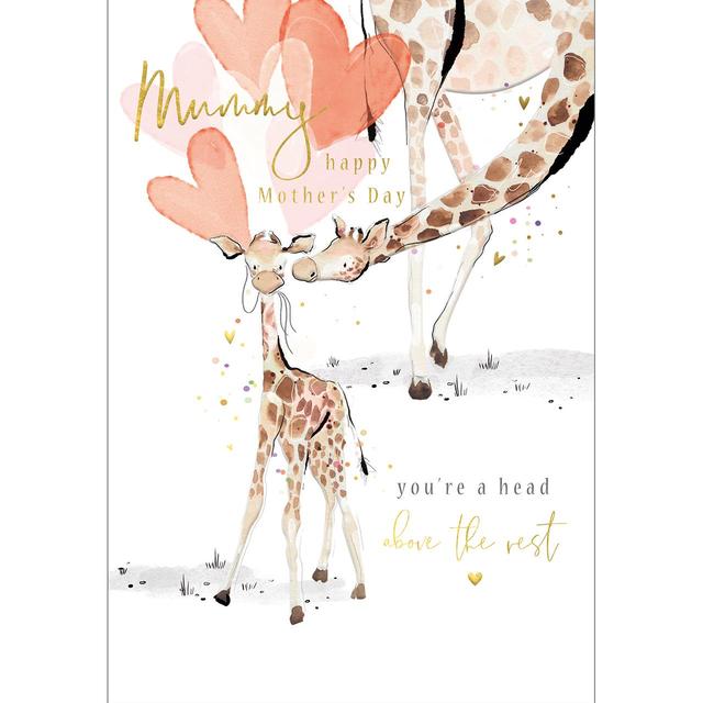 Abacus Mummy Giraffe Mother’s Day Card