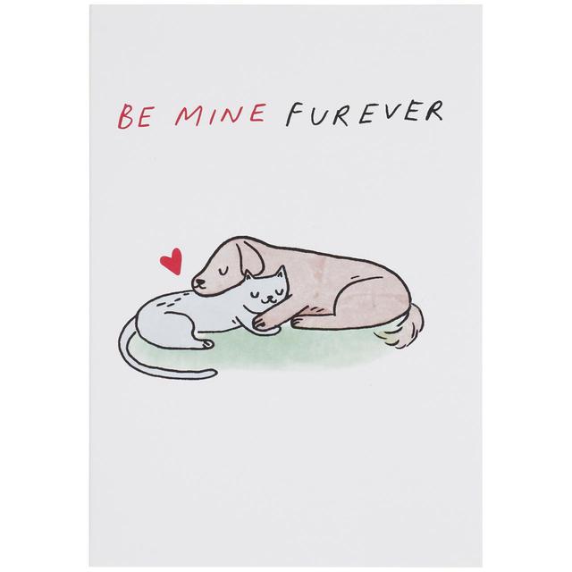 Hallmark M & S Be Mine Furever Valentine’s Day Card