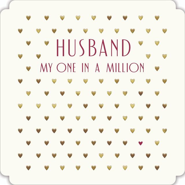 Pigment Husband My One In A Million Valentine’s Card