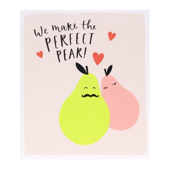 UK Greetings Perfect Pear Valentine’s Day Card