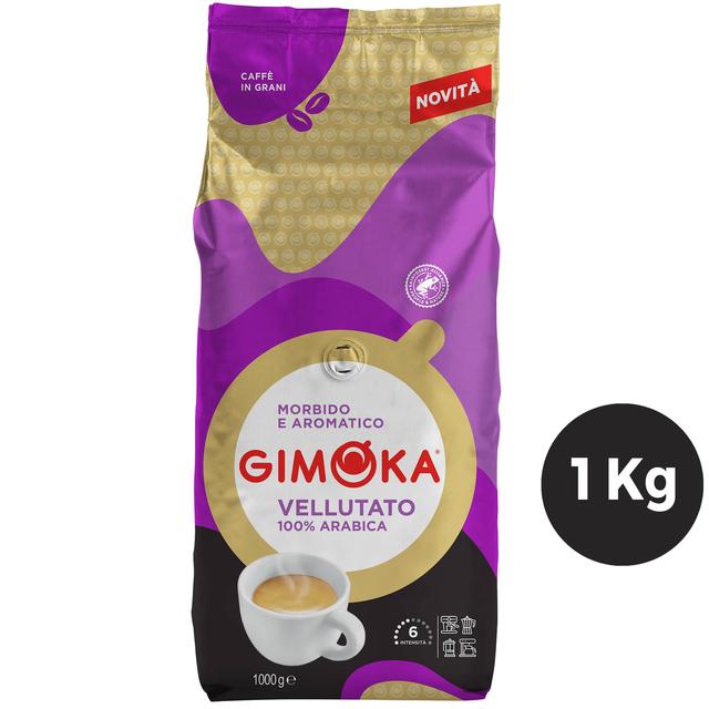 Gimoka Vellutato 100% Arabica Roast Beans, 1kg