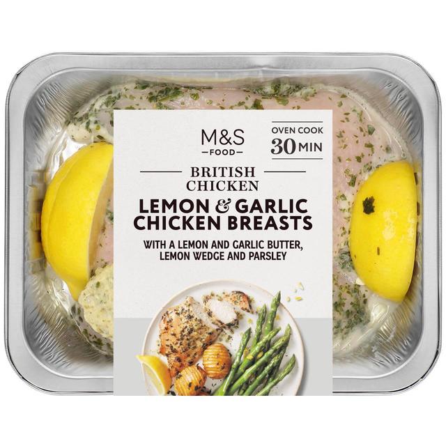 M & S Lemon & Garlic Chicken Breasts, 353g