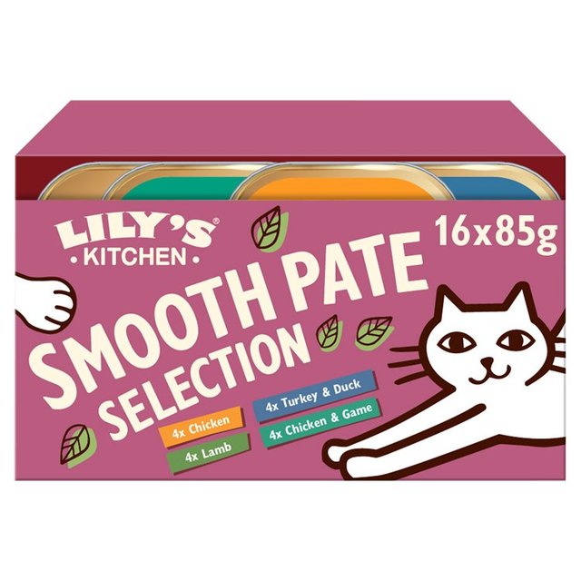 Lily’s Kitchen Everyday Favourites Pate Multipack, 16 x 85g