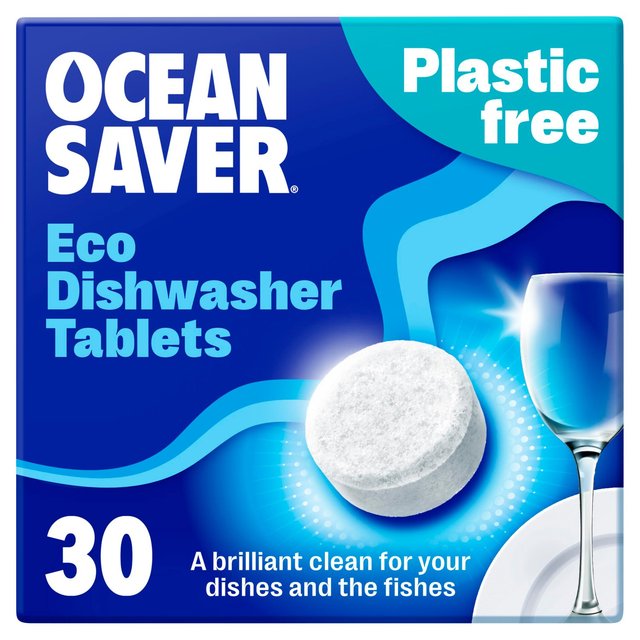 OceanSaver Dishwasher EcoTabs, 30 Per Pack