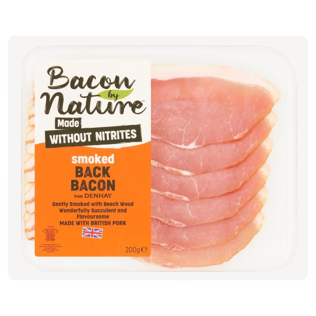 Denhay Bacon By Nature Smoked Back Bacon, 200g