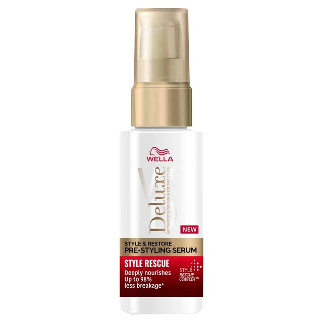 Wella Deluxe Style & Rescue Pre-Styling Serum, 50ml