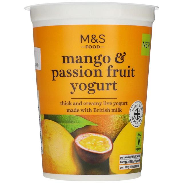 M & S Mango & Passion Fruit Yogurt, 450g
