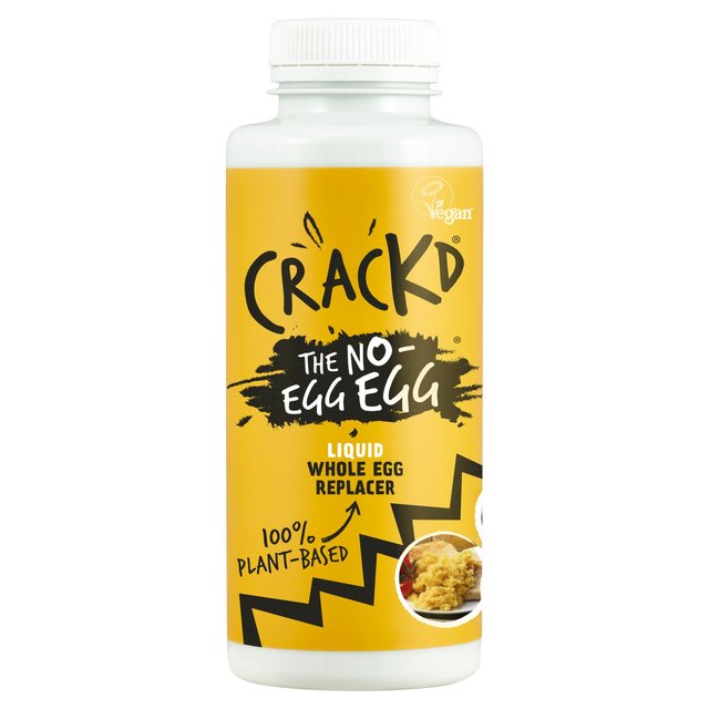 Crackd, The No Egg- Egg. Liquid Vegan Egg Replacer, 346g
