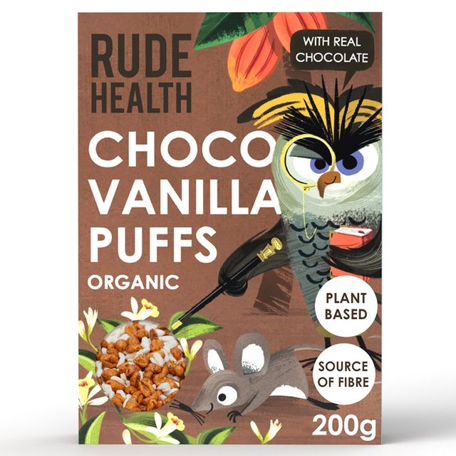 Rude Health Choco Vanilla Puffs, 200g