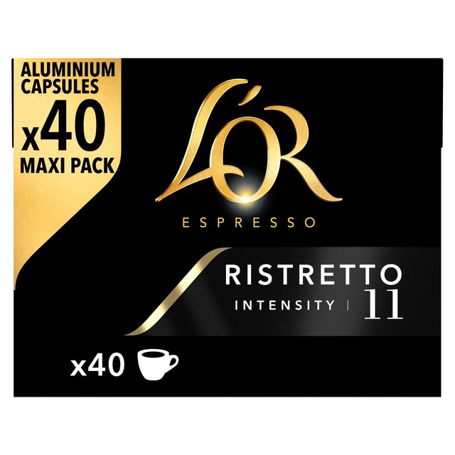L’OR Ristretto Coffee Pods x40 Intensity 11, 40 Per Pack