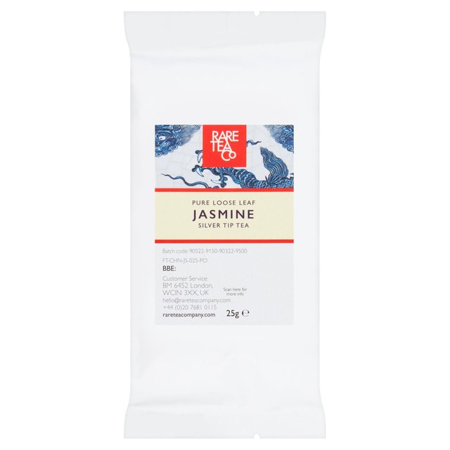 Rare Tea Company Jasmine Silver Tip, Refill Pouch, 25g
