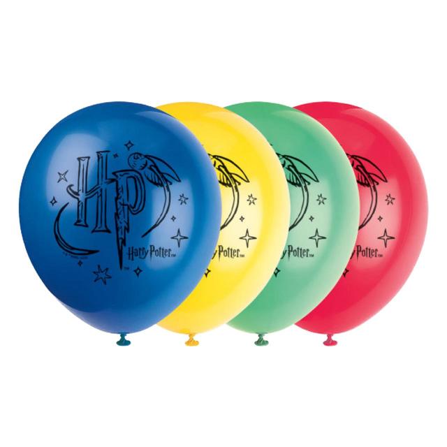 Harry Potter 12" Latex Balloons, 8pk, 8 per Pack