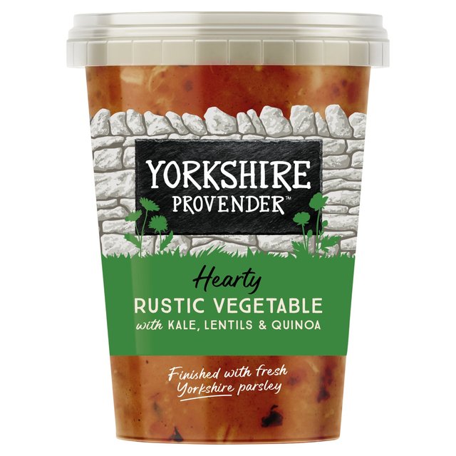 Yorkshire Provender Rustic Vegetable Broth With Lentils, Kale & Quinoa, 560g