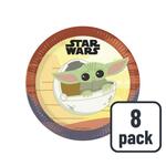 Star Wars Mandalorian Paper Plates 23cm