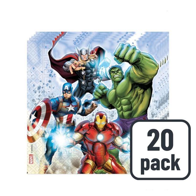 Avengers Paper Napkins, 20 Per Pack