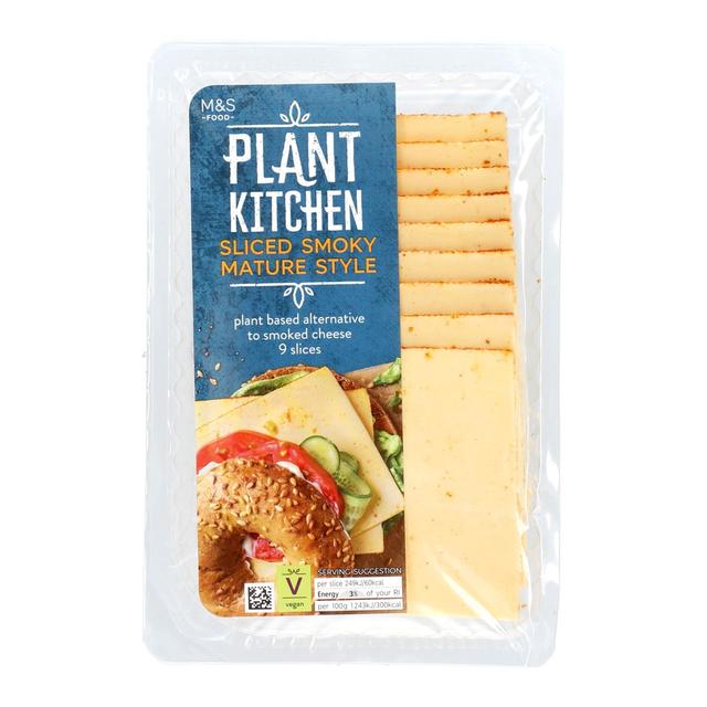 M & S Plant Kitchen Smoky Mature Style Slices, 180g