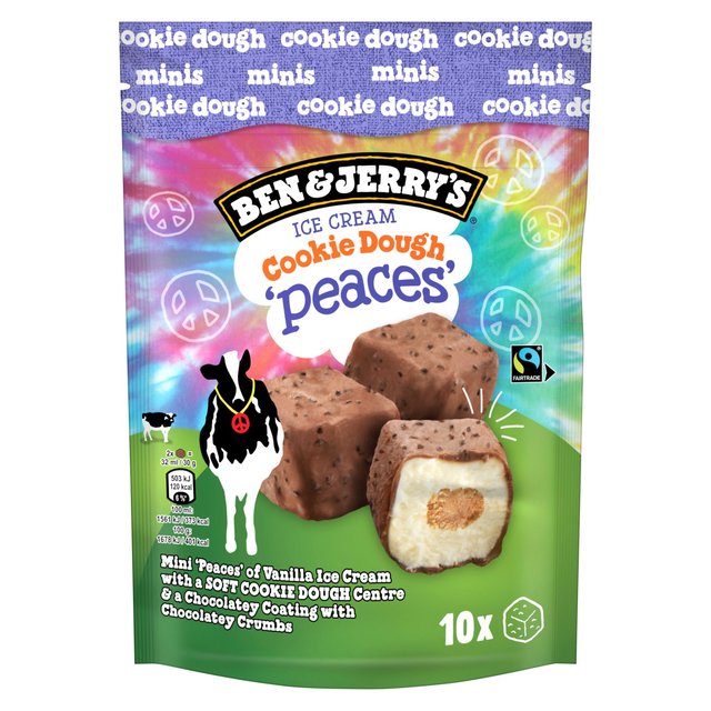 Ben & Jerry’s Cookie Dough Ice Cream Peaces, 160ml