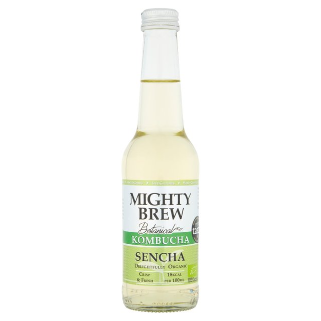 Mighty Brew Botanical Sencha Organic Kombucha, 275ml