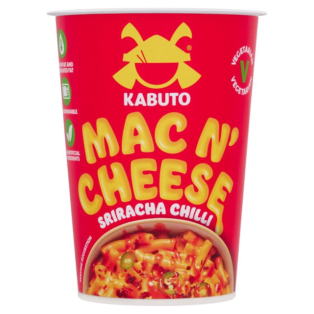 Kabuto Noodles Kabuto Mac n Cheese Sriracha Chilli, 85g