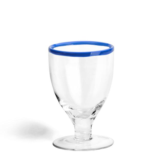 Daylesford Idbury Blue Wine Glass Round