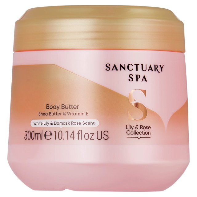 Sanctuary Spa Lily & Rose Collection Body Butter, 300ml