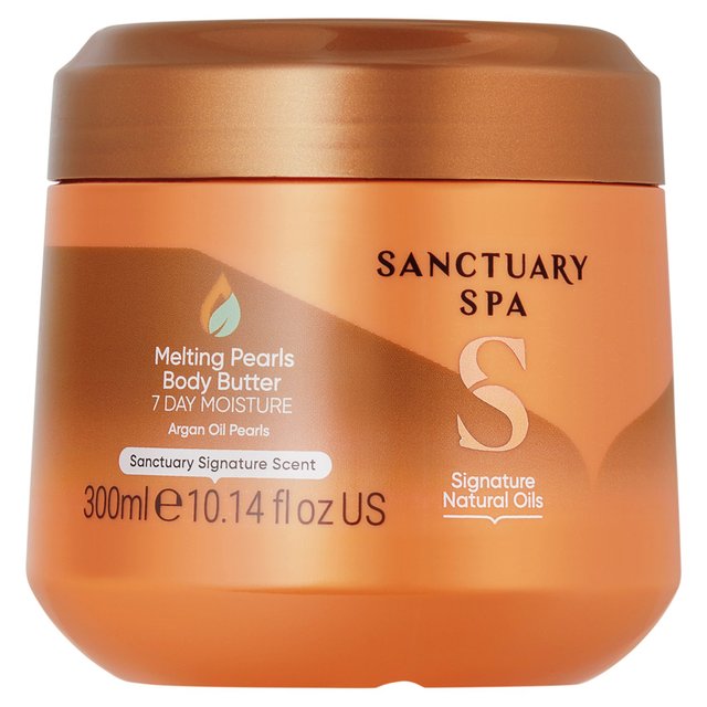 Sanctuary Spa Signature Natural Oils Melting Pearls Body Butter, 300ml