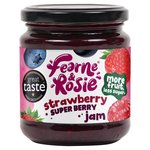 Fearne and Rosie Reduced Sugar Strawberry Superberry Jam 