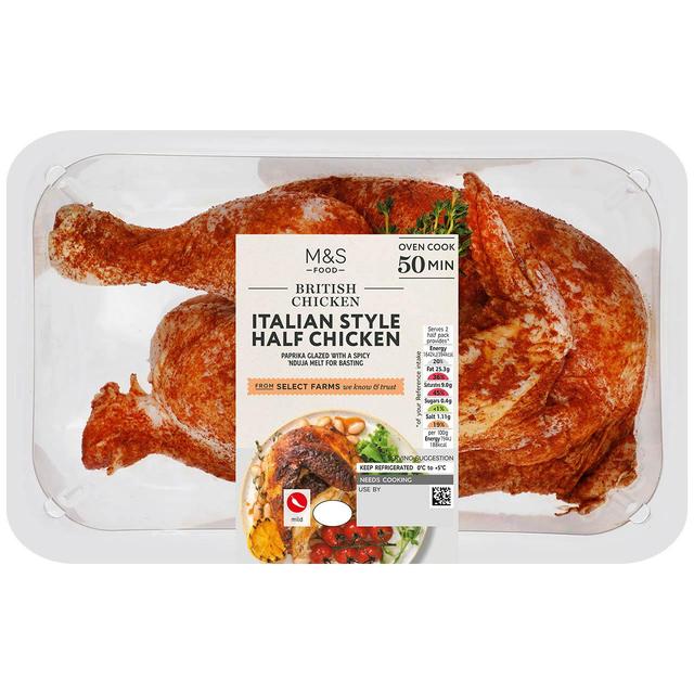 M & S Italian Style Half Chicken, 946g