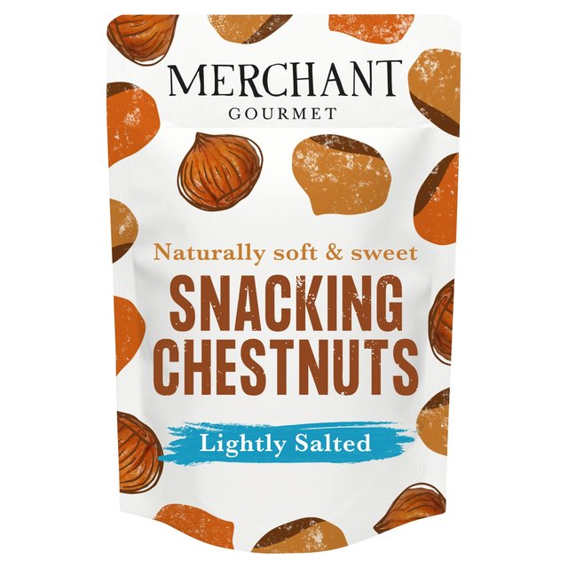 Merchant Gourmet Lightly Salted Snacking Chestnuts, 35g