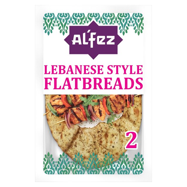 Al’Fez Lebanese Za’atar Flatbreads, 2 per Pack