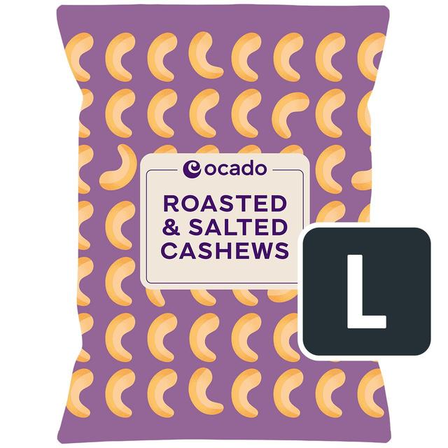 Ocado Roasted & Salted Cashews, 350g