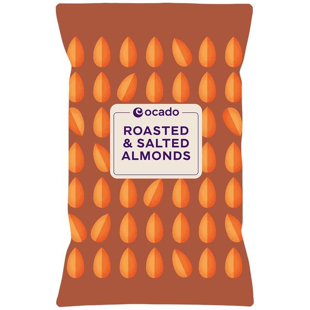 Ocado Roasted & Salted Almonds, 200g