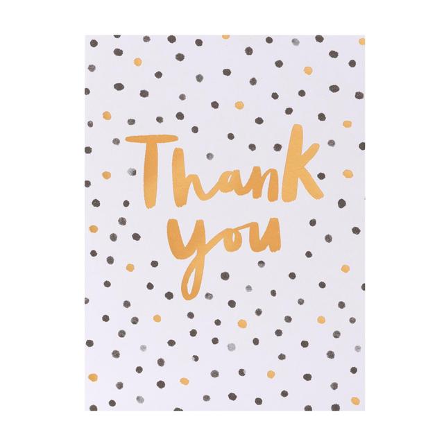 Spotty Thank You Card Pack 10pk, 10 Per Pack