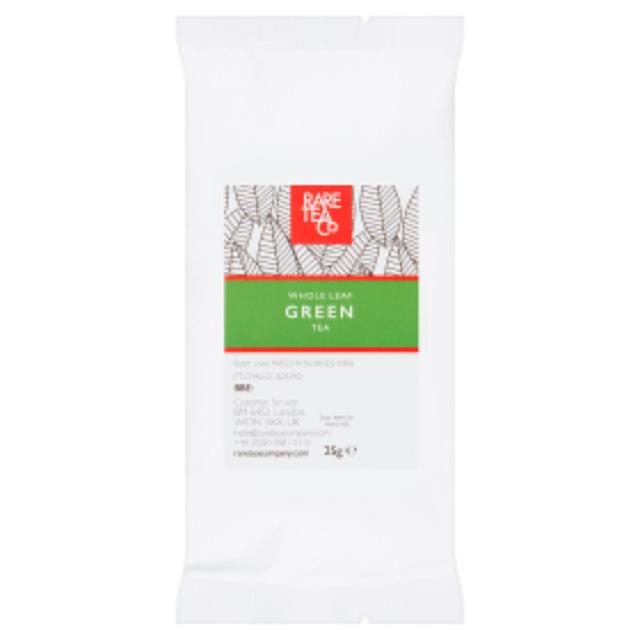 Rare Tea Company Green Whole Leaf. Refill Pouch, 25g