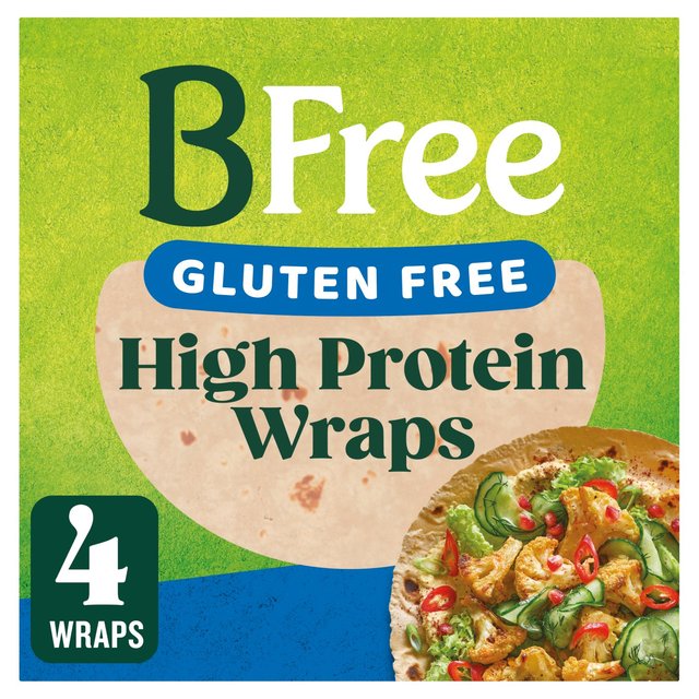 BFree High Protein Wrap, 4 x 42g