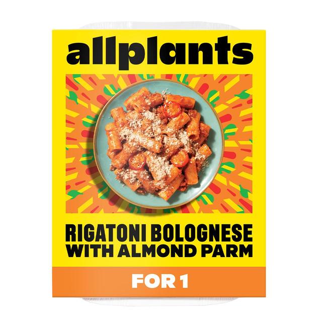 Allplants Rigatoni Bolognese With Almond Parm for 1, 378g