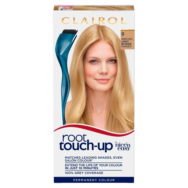 Nice N’ Easy Clairol Root Touch-Up Hair Dye 9 Light Blonde