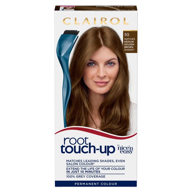 Nice N’ Easy Clairol Root Touch-Up Hair Dye 5G Medium Golden Brown, One Size