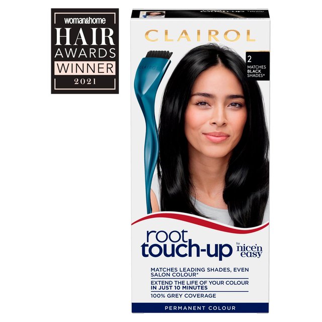 Nice N’ Easy Clairol Root Touch-Up Hair Dye 2 Black