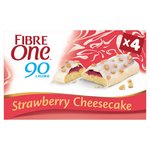 Fibre One 90 Calorie Strawberry Flavour Cheesecake Bars