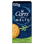 Carr's Melts Italian Herbs Flavour Crackers