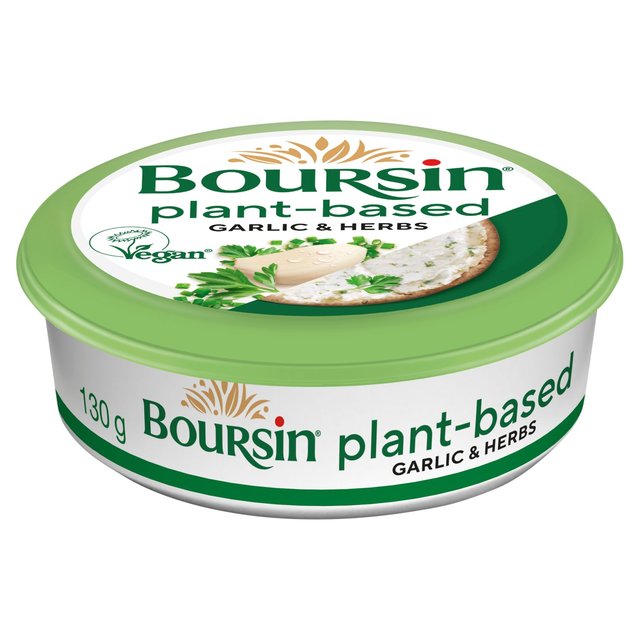 Boursin Vegan Garlic & Herbs, 130g